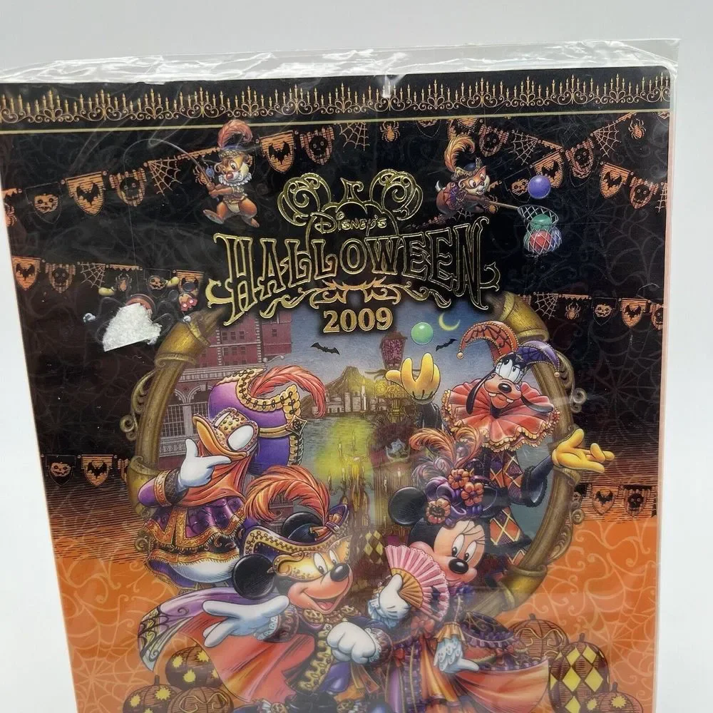 Tokyo Disney Sea Clear Holder Disney's HALLOWEEN Mysterious Masquerade 2009